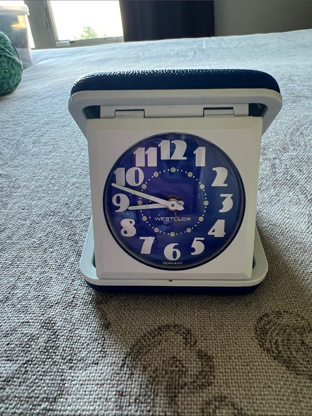 Vintage Westclox Travel Alarm Clock